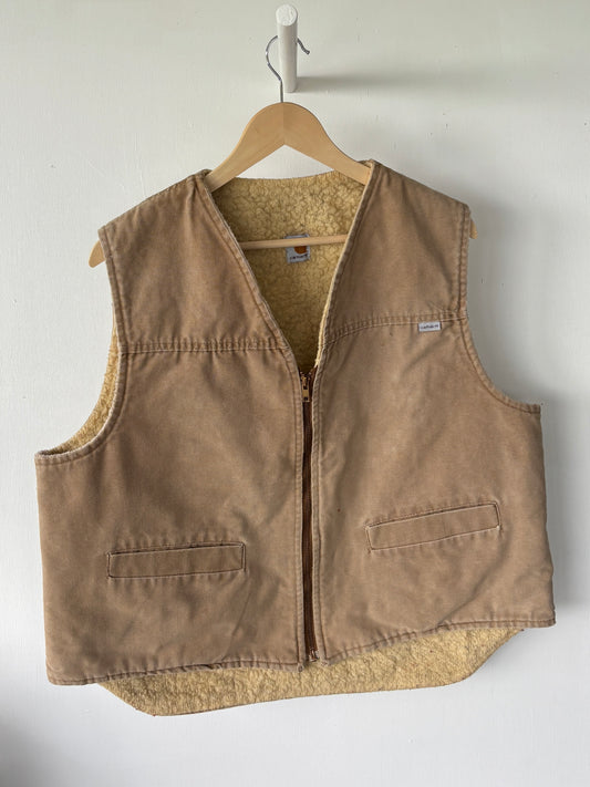 L - VINTAGE CARHARTT SHERPA VEST