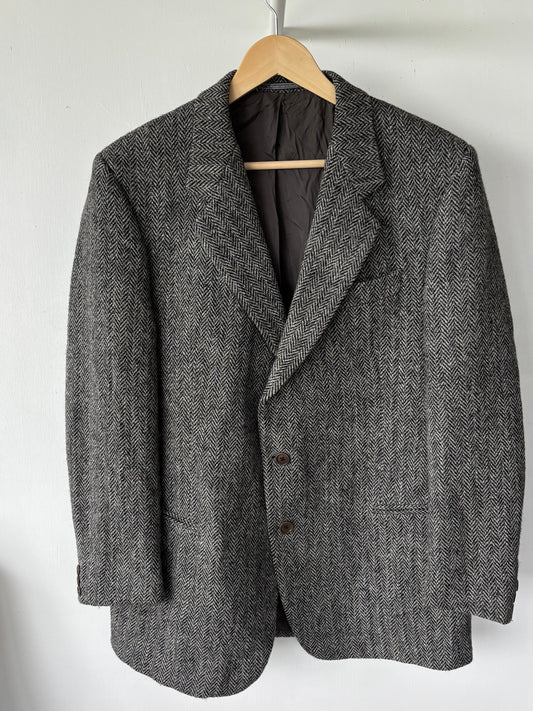 M - VINTAGE HARRIS TWEED BLAZER