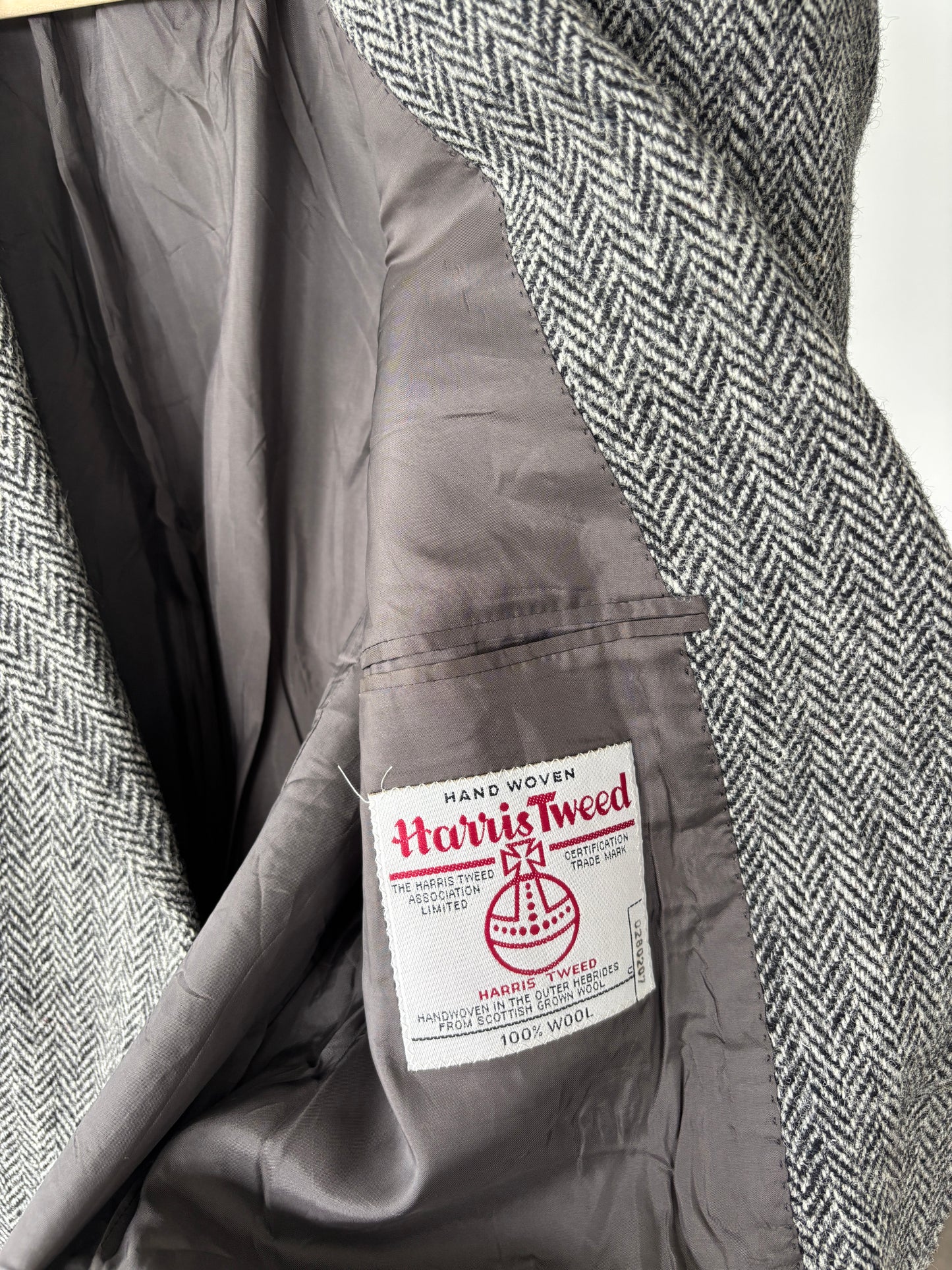M - VINTAGE HARRIS TWEED BLAZER