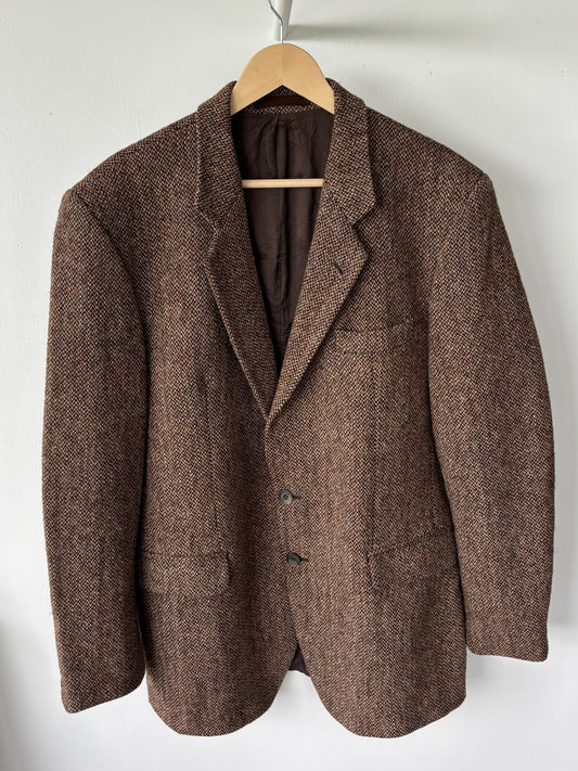 M - VINTAGE HARRIS TWEED BLAZER