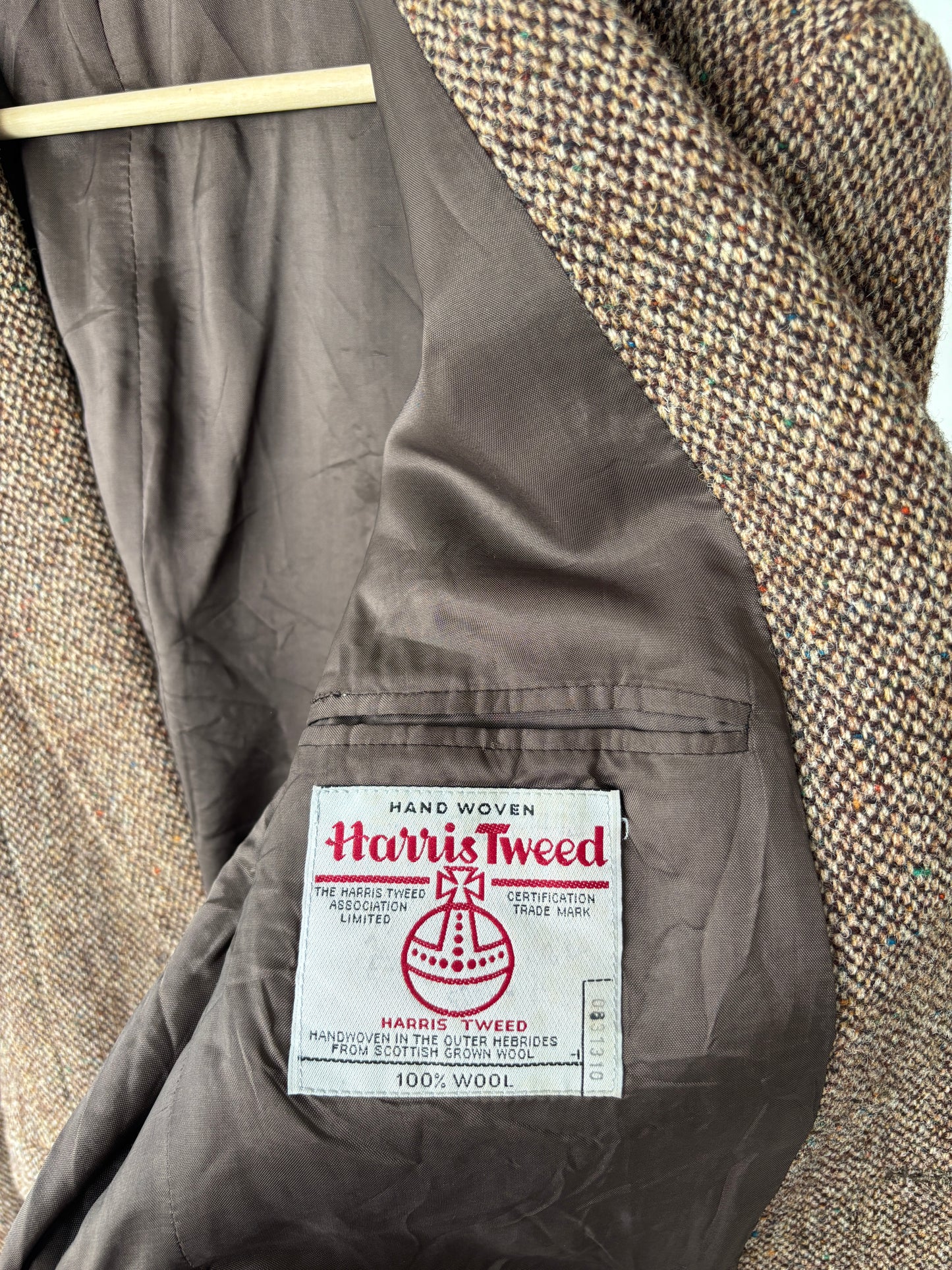 M - VINTAGE HARRIS TWEED BLAZER