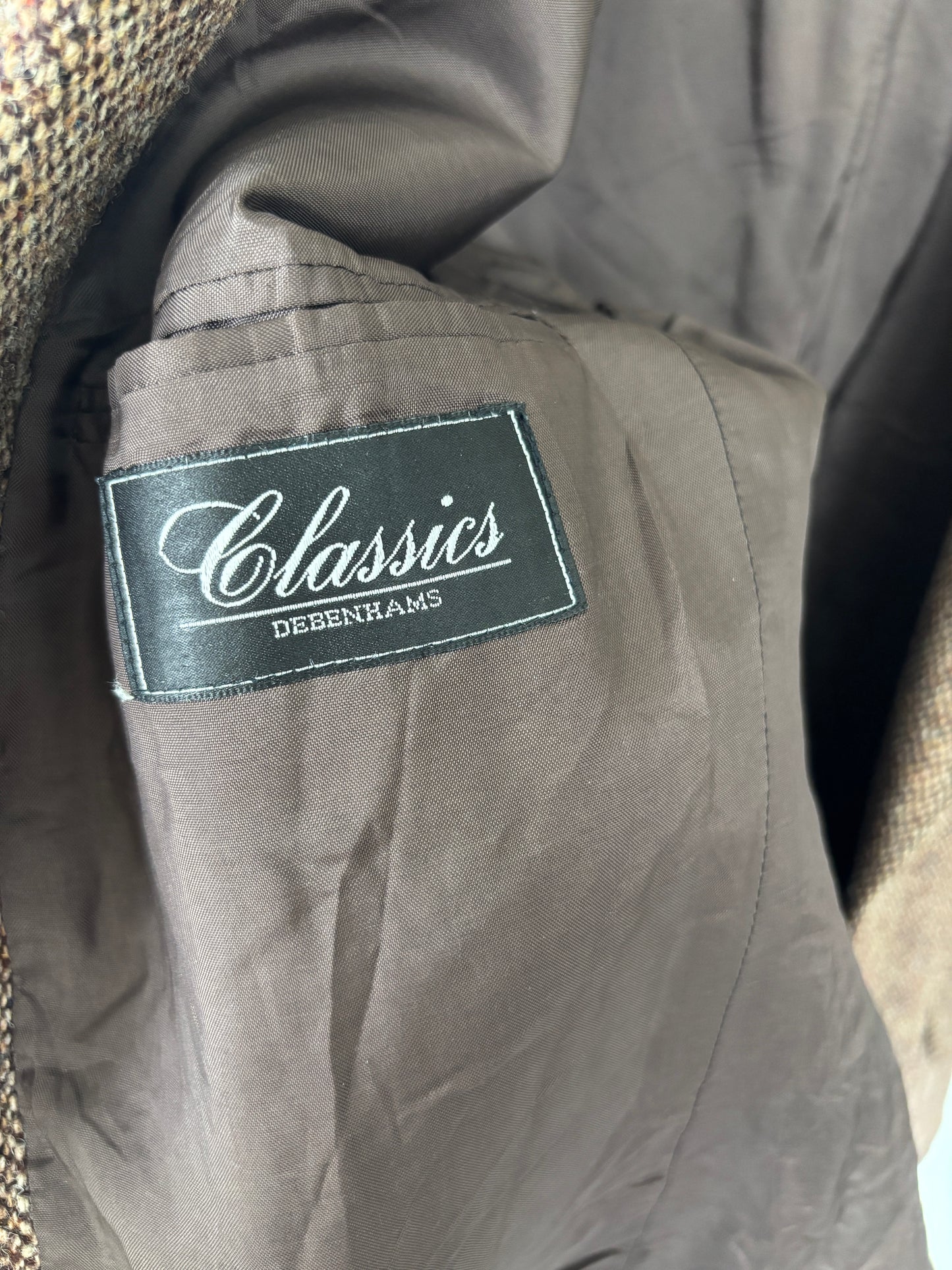 M - VINTAGE HARRIS TWEED BLAZER