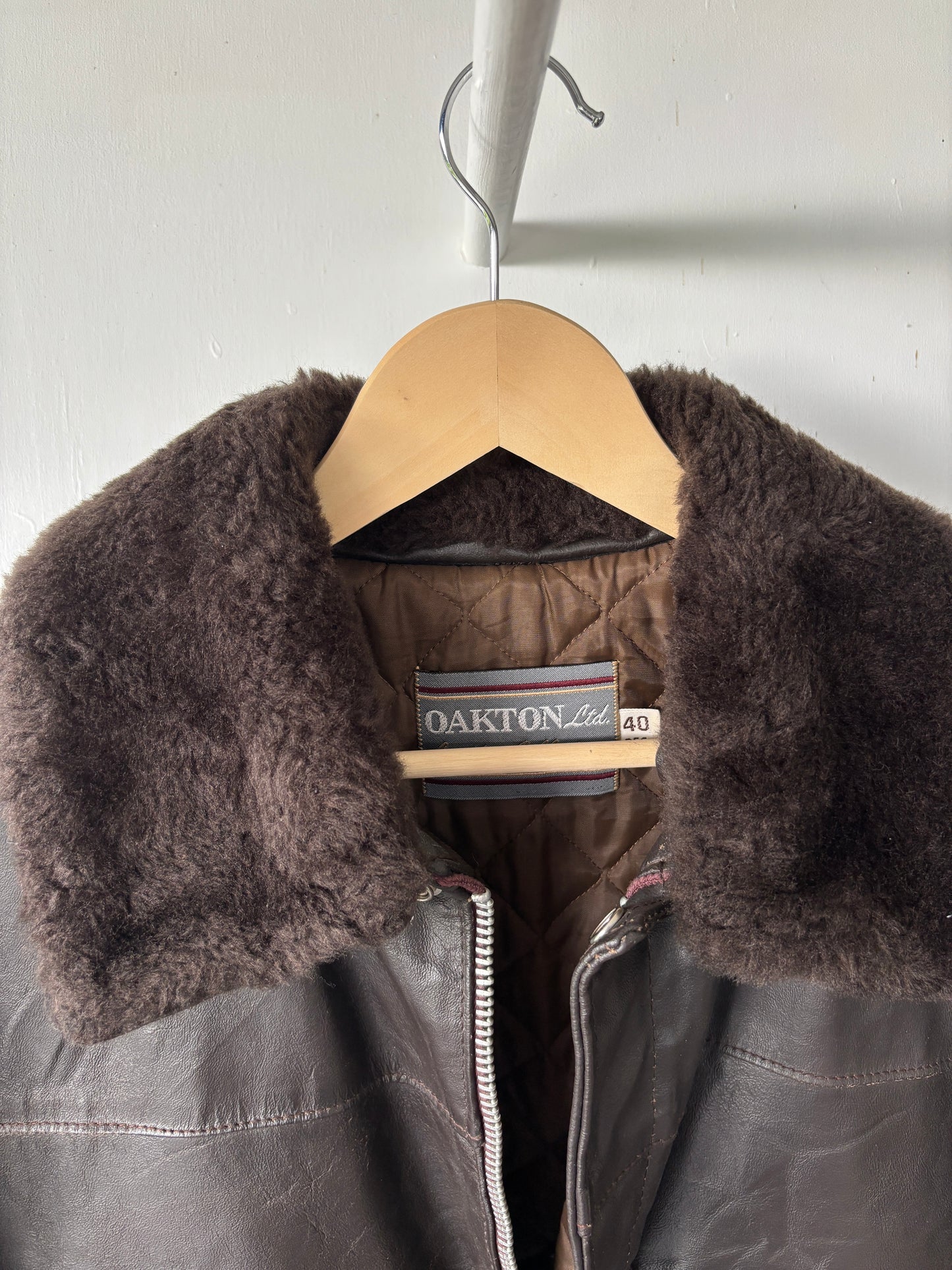 M - VINTAGE LEATHER JACKET