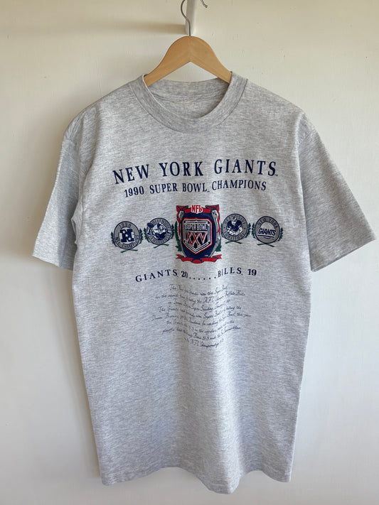 L - VINTAGE 90 GIANTS SUPERBOWL TEE