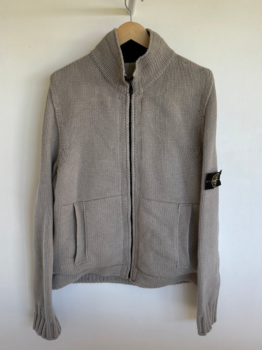 L - VINTAGE STONE ISLAND ZIP SWEATSHIRT