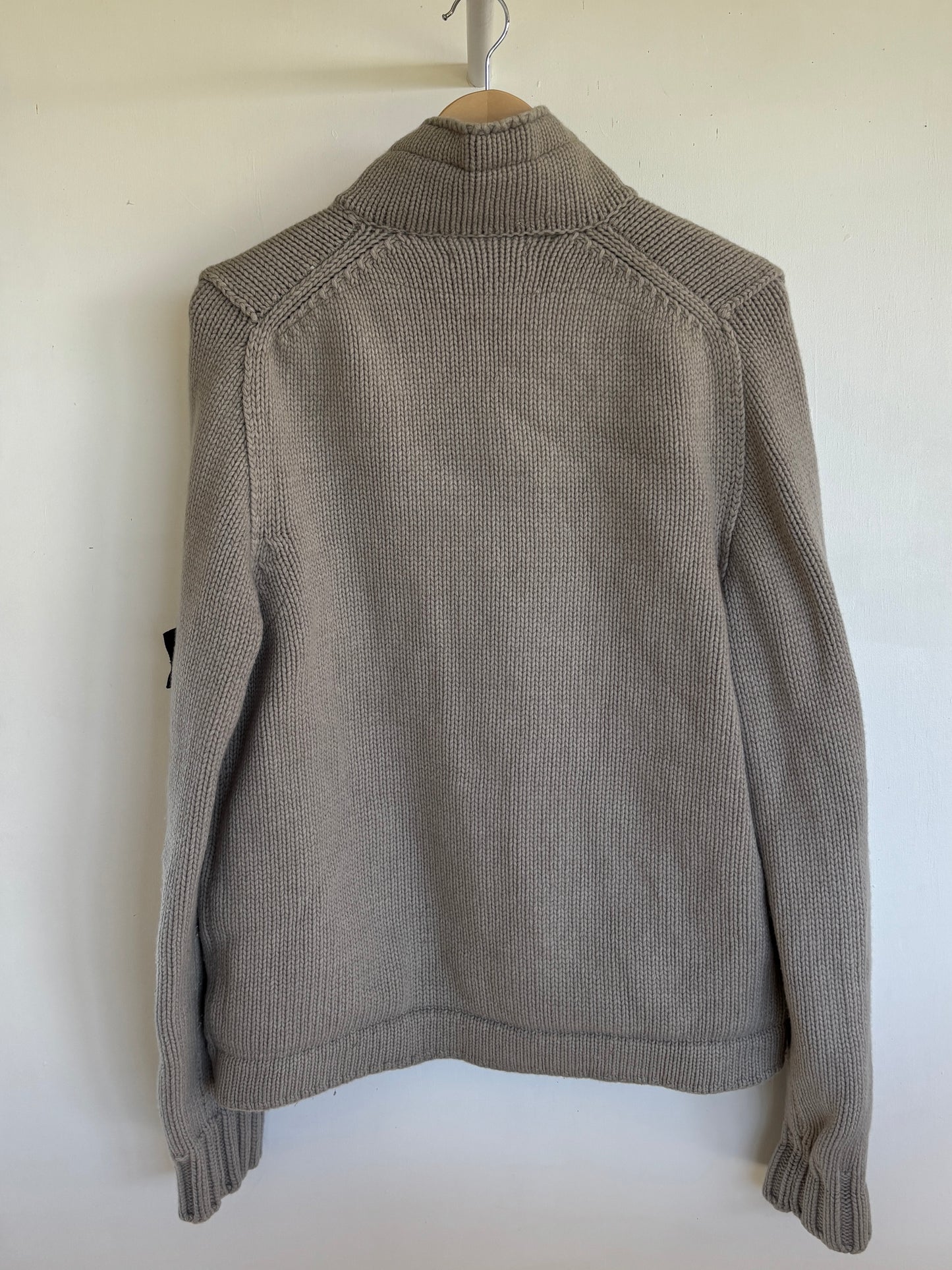 L - VINTAGE STONE ISLAND ZIP SWEATSHIRT