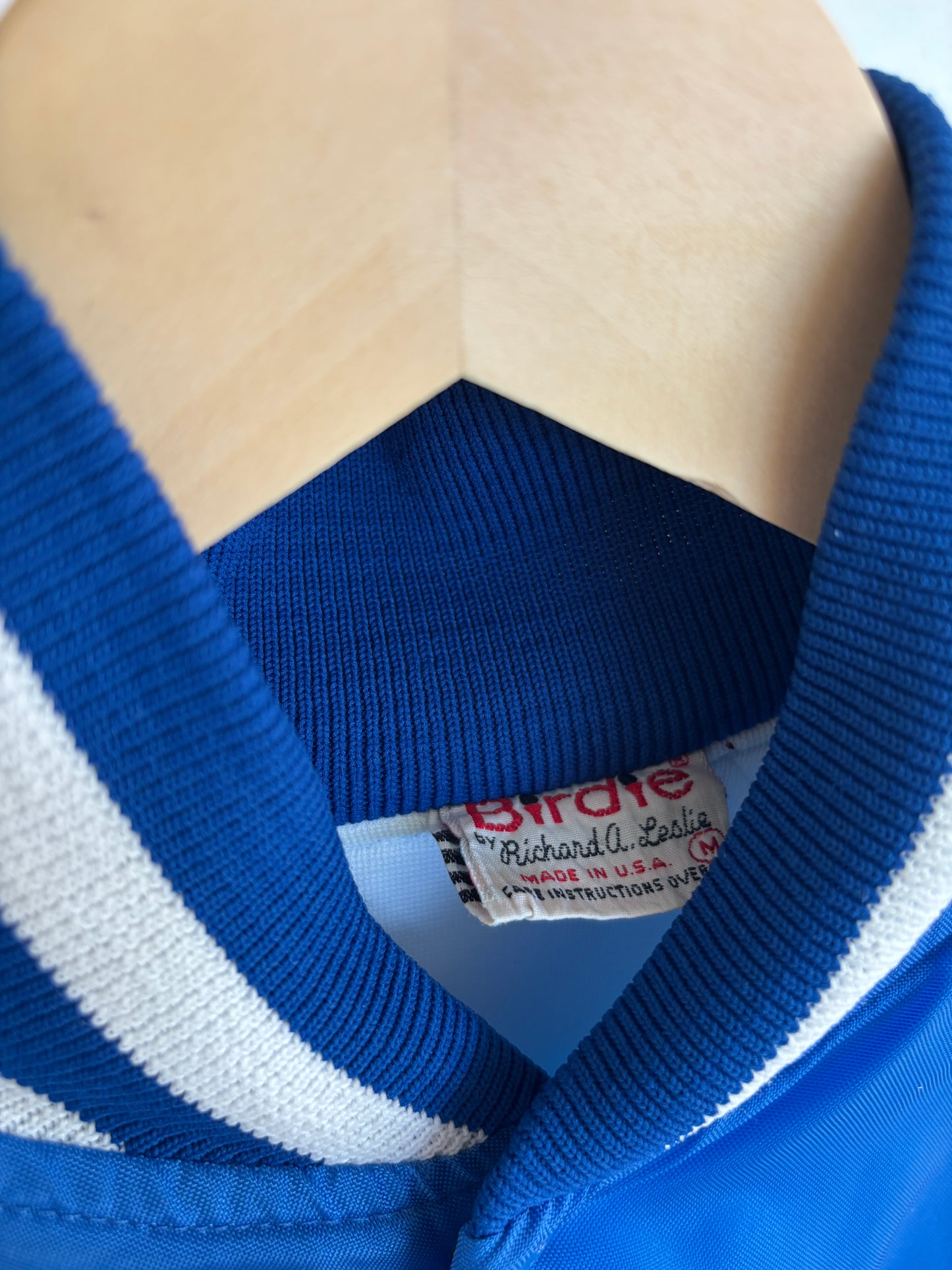 M - VINTAGE DANBURY SOCCER SATIN JACKET