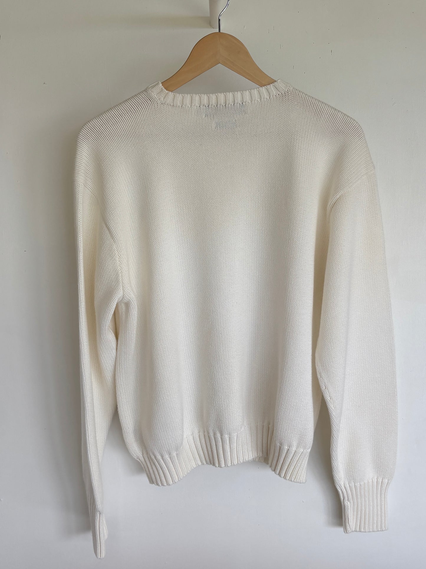 M - VINTAGE RALPH LAUREN KNITTED SWEATSHIRT