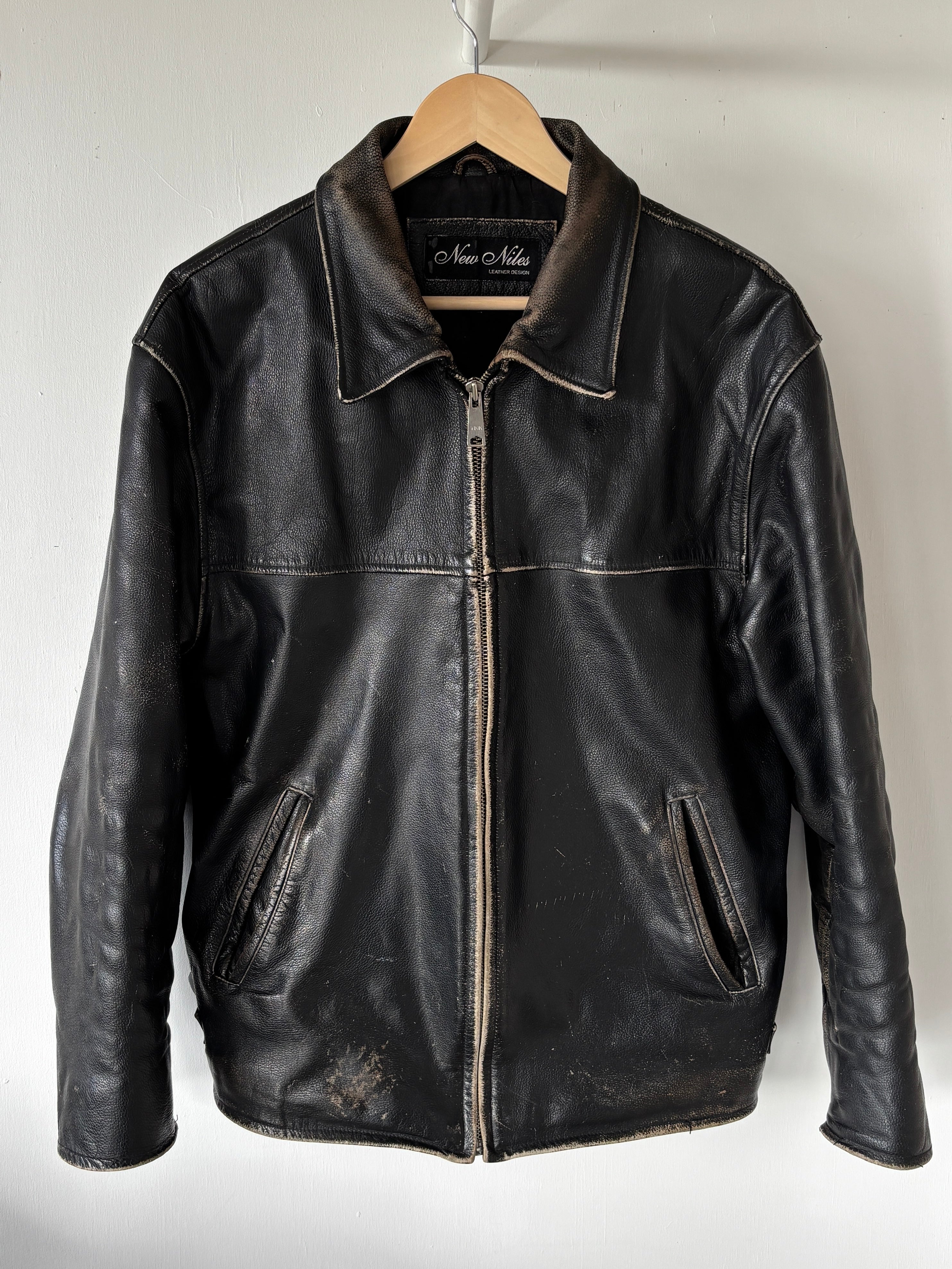 ジャケット・アウター Vintage leather jacket archive sullen Vintage Swedish Work leather jacket | EXTRA'S GARMENT SUPPLY
