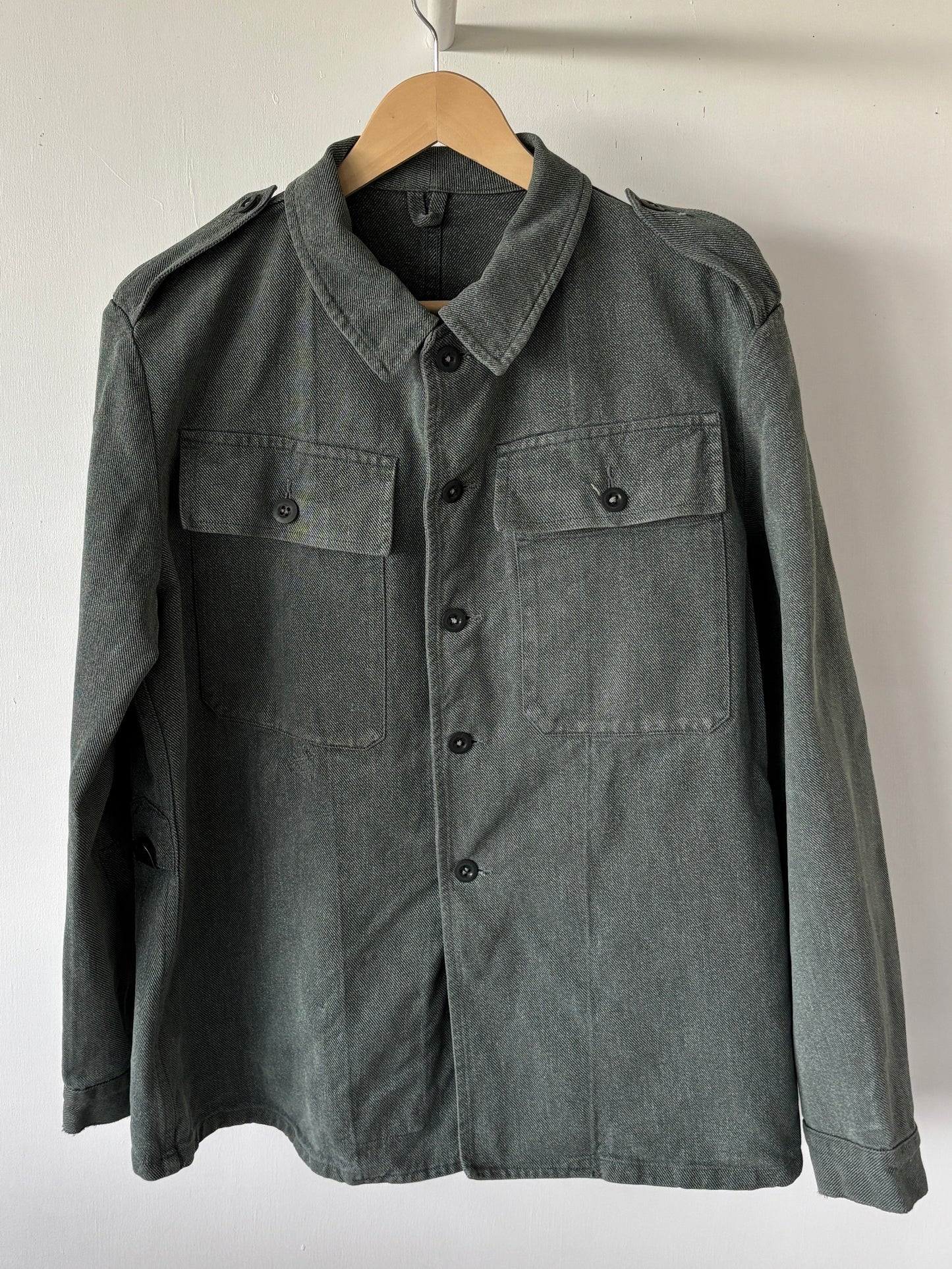 M - VINTAGE SWISS MILITARY JACKET