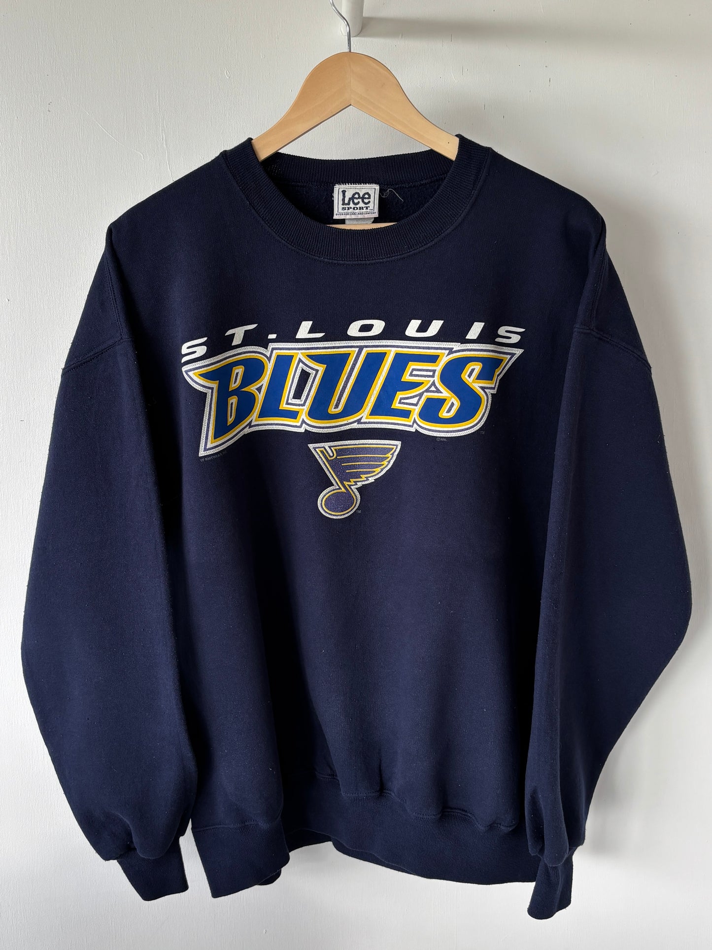 L - VINTAGE ST LOUIS BLUES SWEATSHIRT