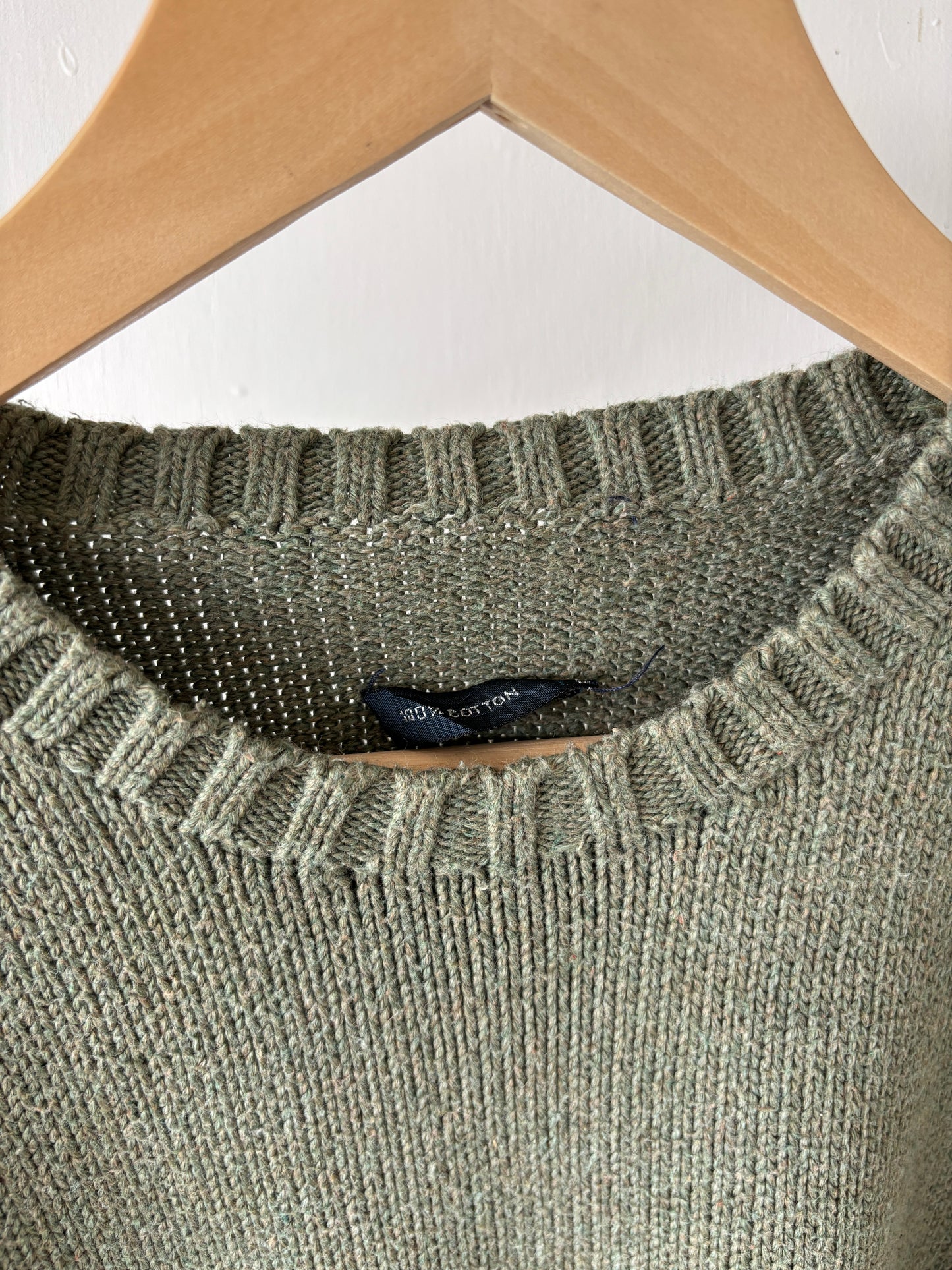 L - VINTAGE RALPH LAUREN KNITTED SWEATSHIRT