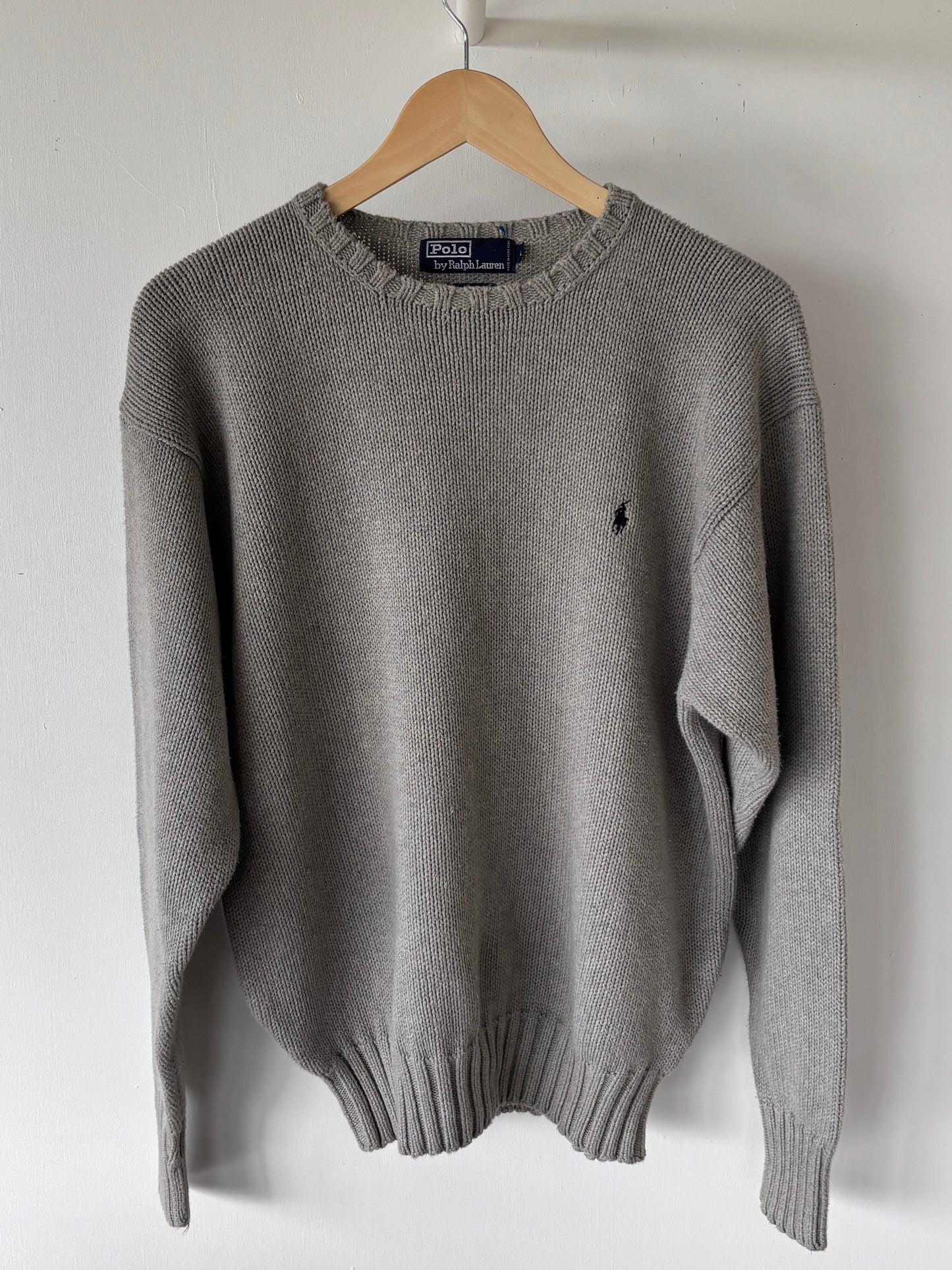 M - VINTAGE RALPH LAUREN KNITTED SWEATSHIRT