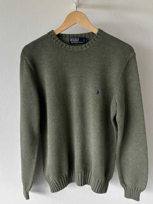 M - VINTAGE RALPH LAUREN KNITTED SWEATSHIRT