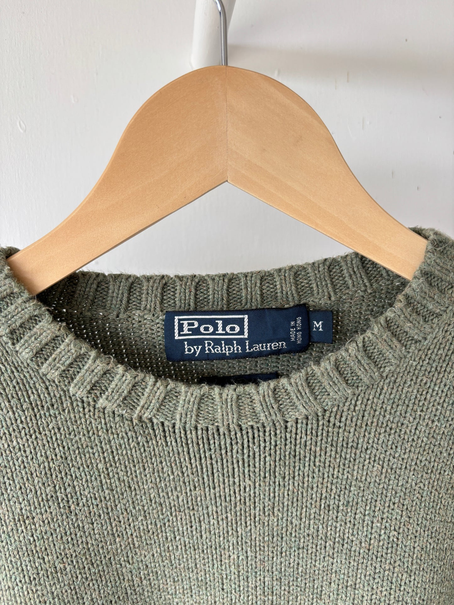 M - VINTAGE RALPH LAUREN KNITTED SWEATSHIRT