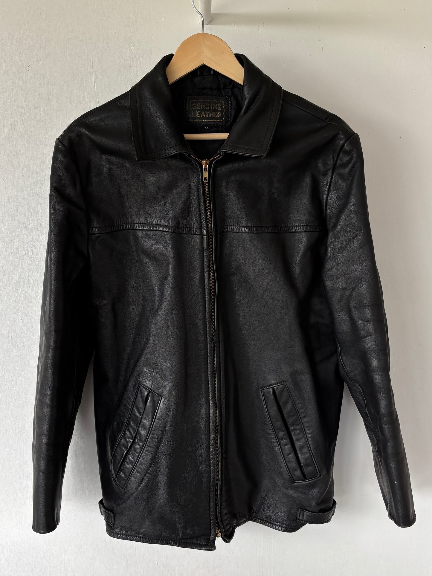 M - VINTAGE LEATHER JACKET