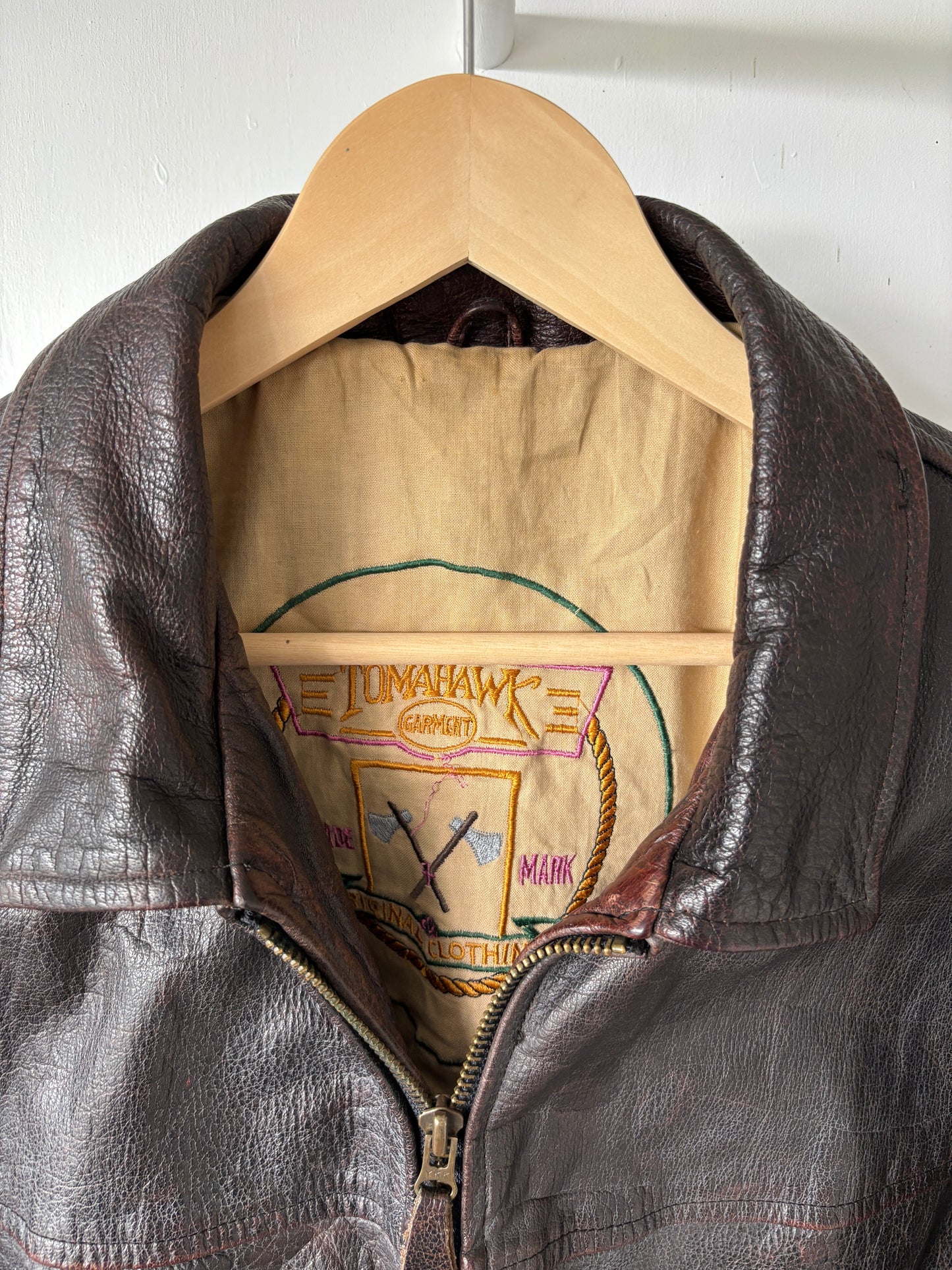 M - VINTAGE LEATHER JACKET
