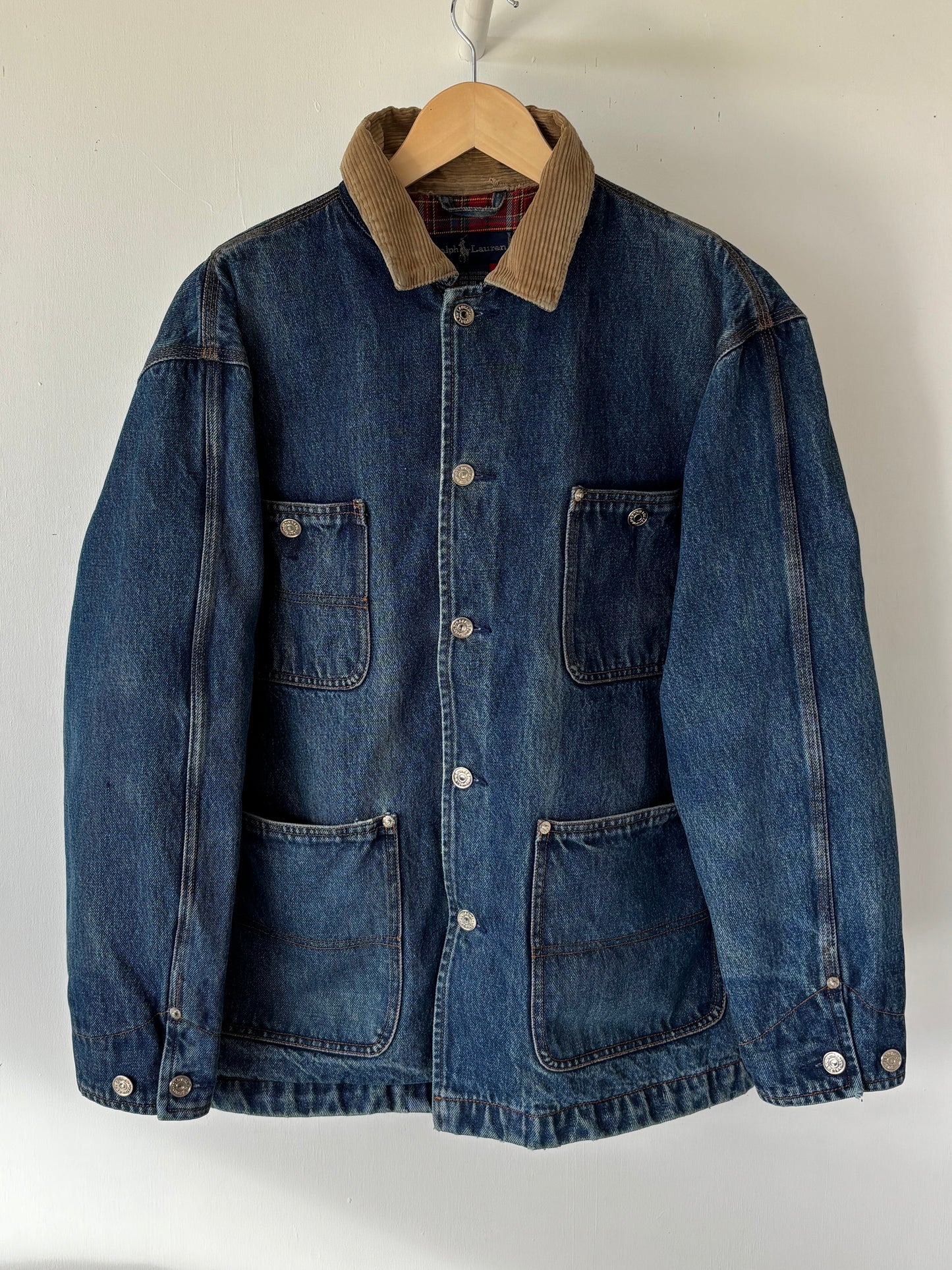 M - VINTAGE RALPH LAUREN DENIM CHORE JACKET