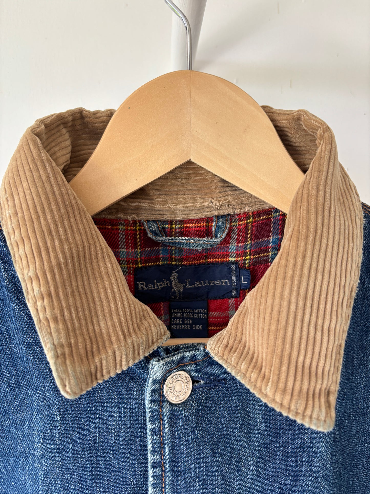 M - VINTAGE RALPH LAUREN DENIM CHORE JACKET