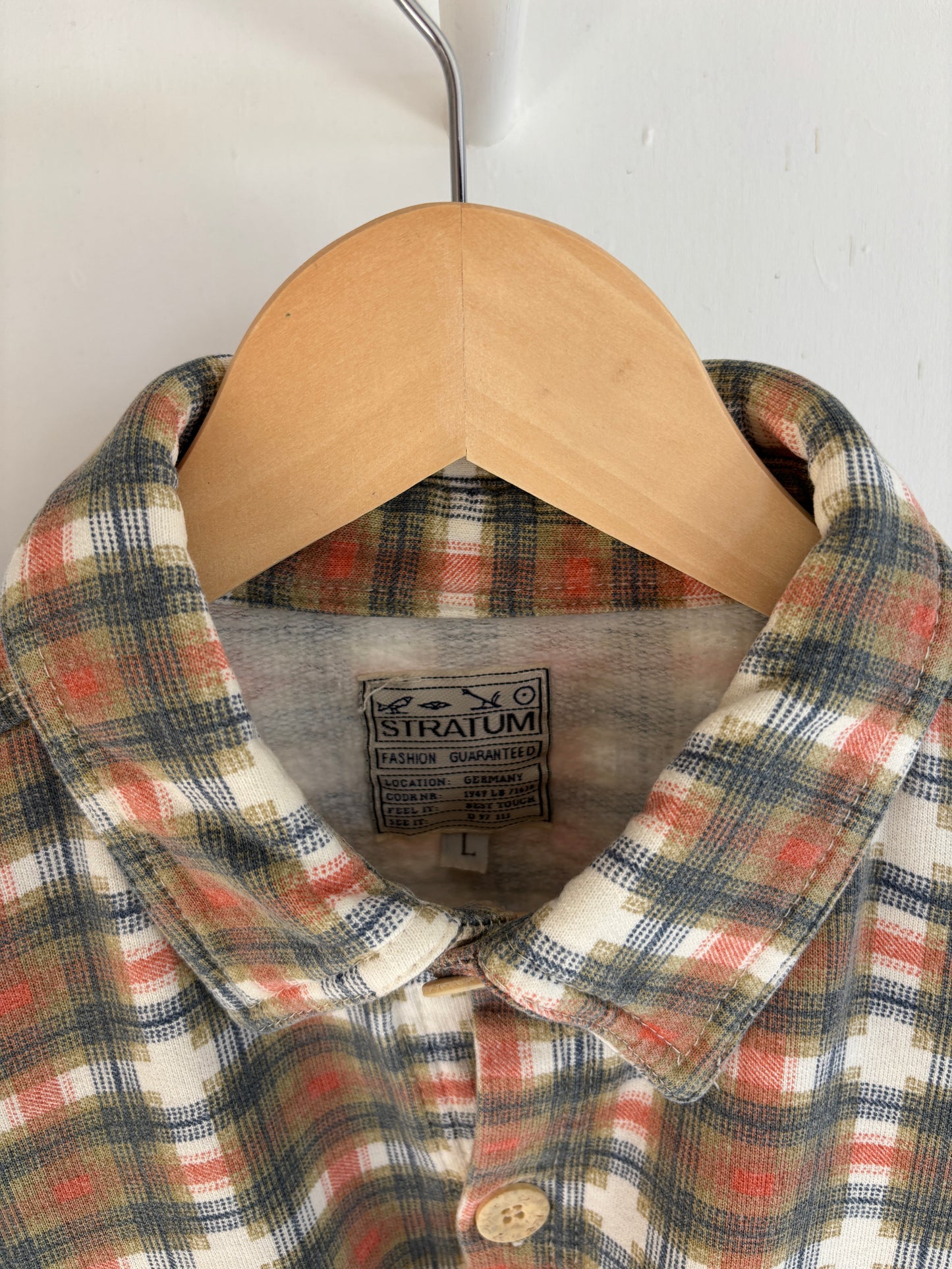 L - VINTAGE FLANNEL SHIRT
