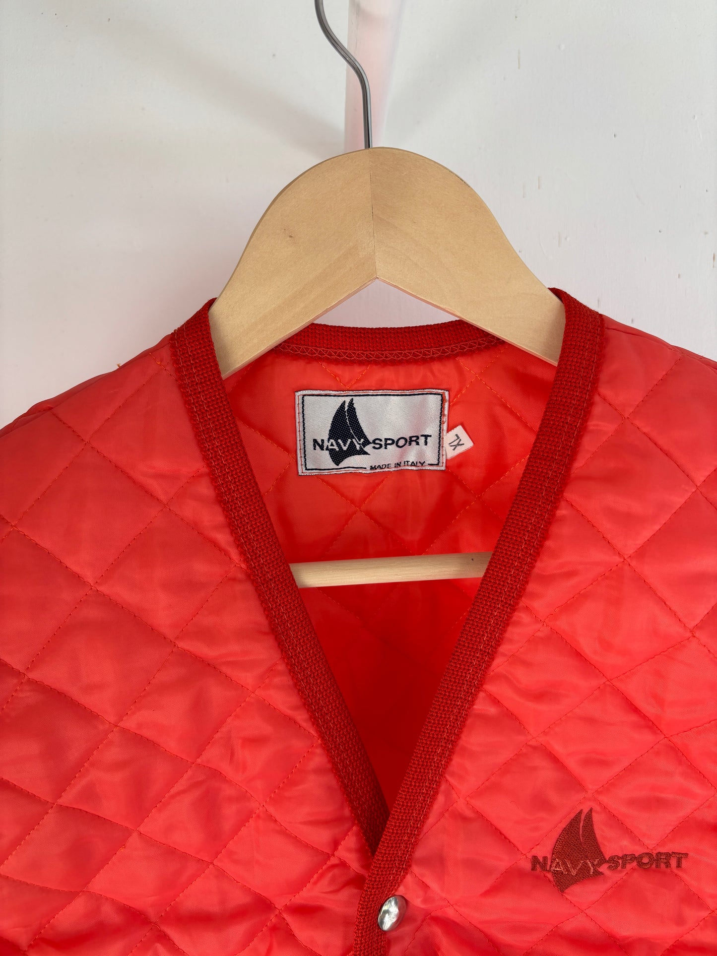 XS - VINTAGE QUILTED VEST