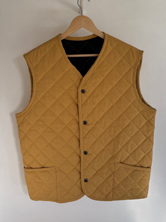 L - VINTAGE QUILTED VEST