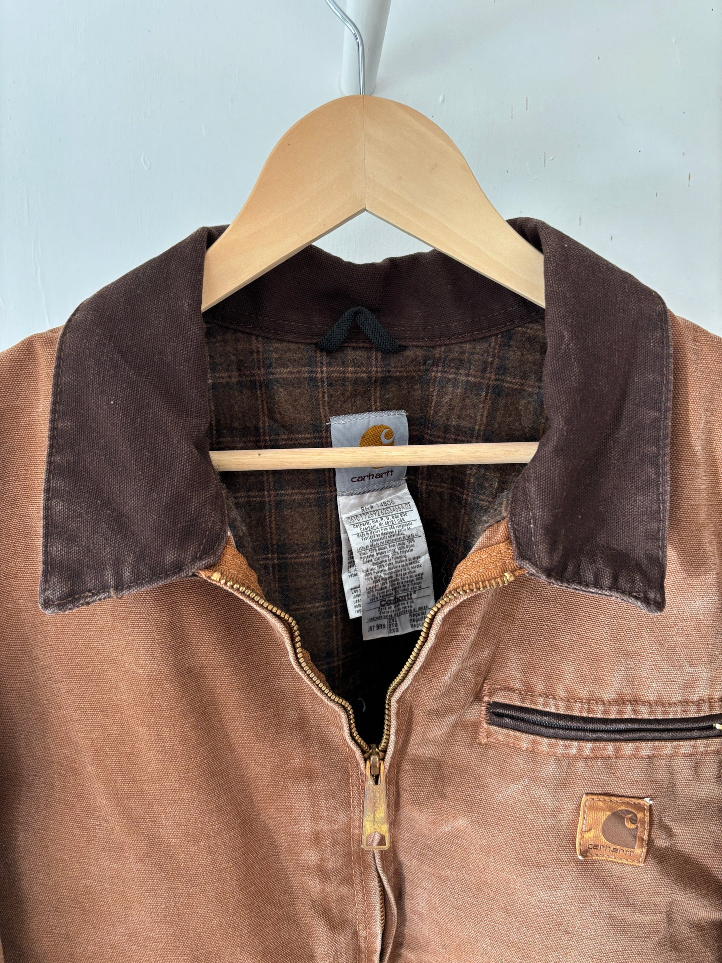 XL - VINTAGE CARHARTT DETROIT JACKET