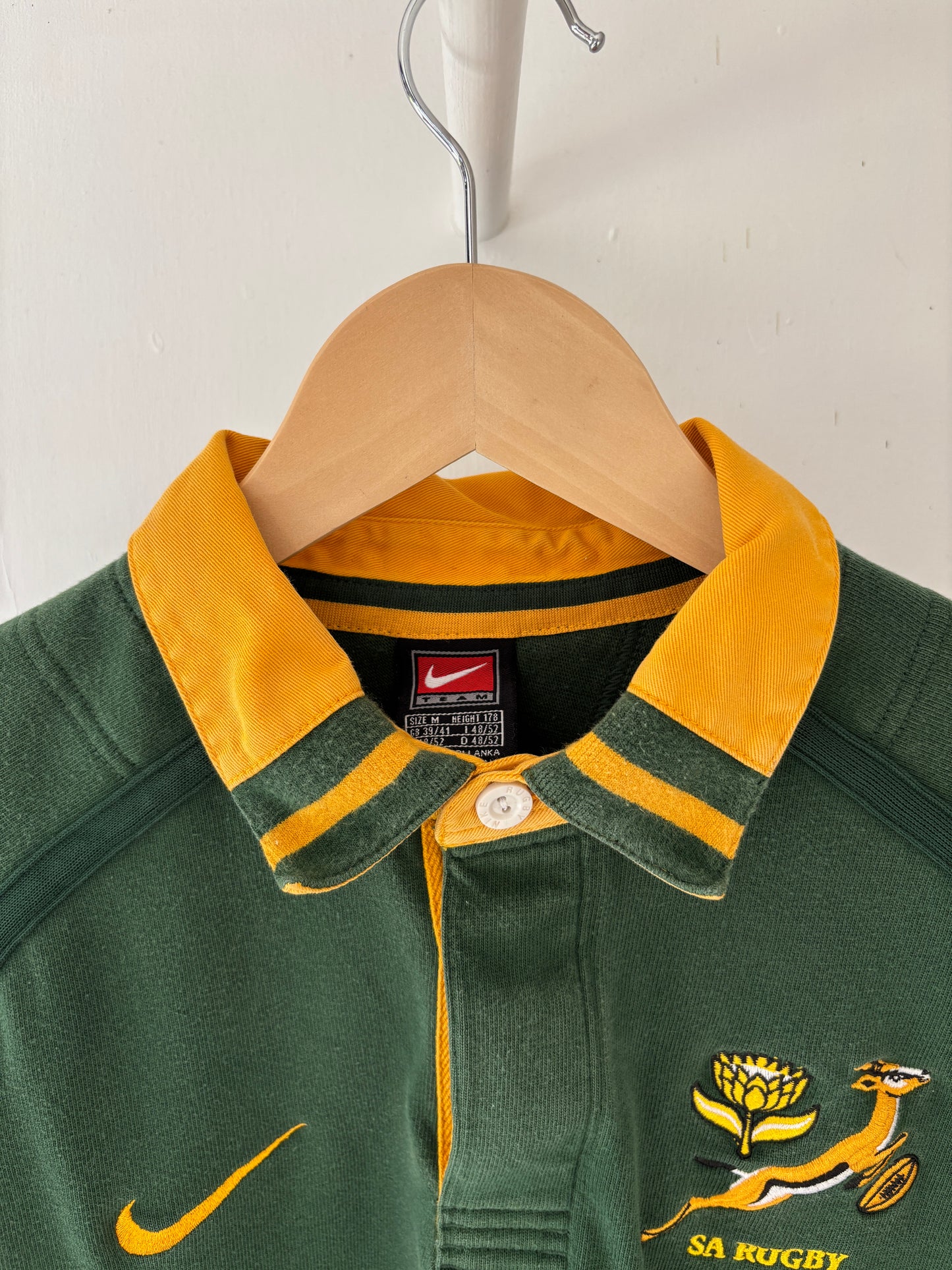M - VINTAGE 90S NIKE RSA RUGBY POLO