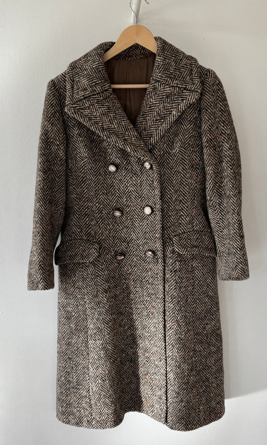 M - VINTAGE WOMENS WOOL COAT