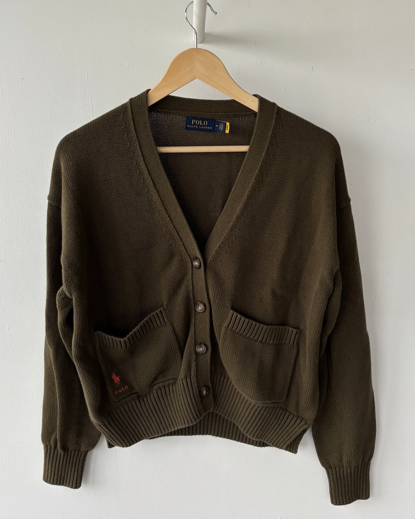 M - RALPH LAUREN WOMENS CARDIGAN