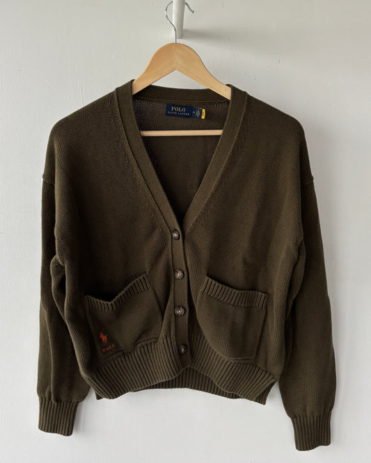 M - RALPH LAUREN WOMENS CARDIGAN