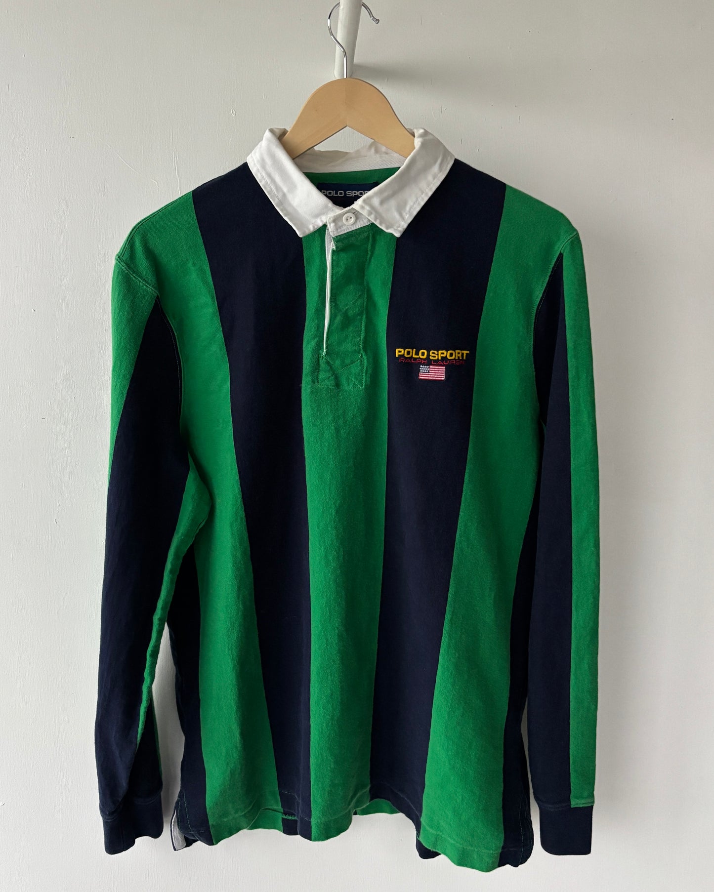 L - VINTAGE POLO SPORT RUGBY SHIRT