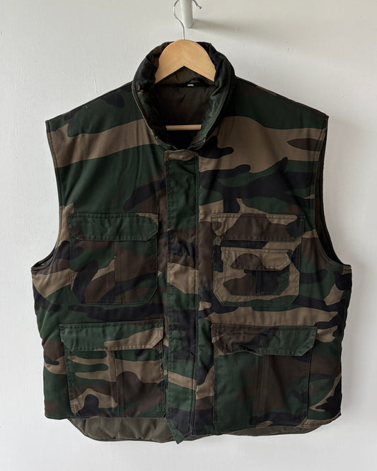 XL - VINTAGE CAMOUFLAGE VEST