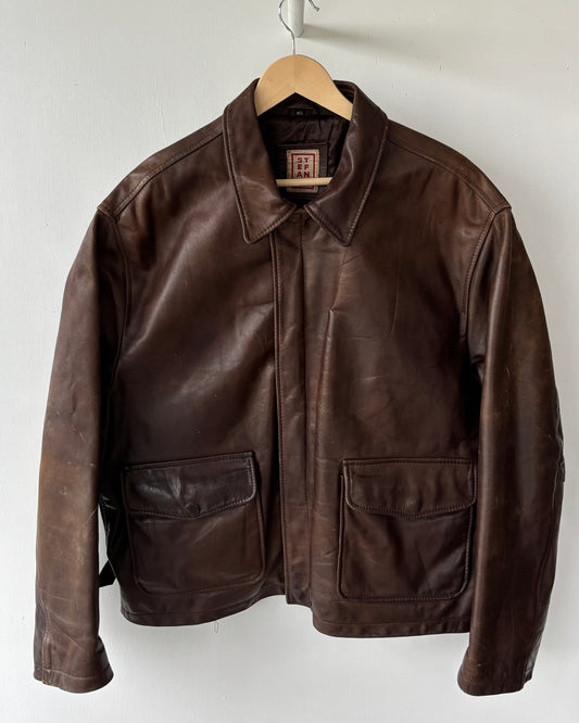 M - VINTAGE LEATHER JACKET