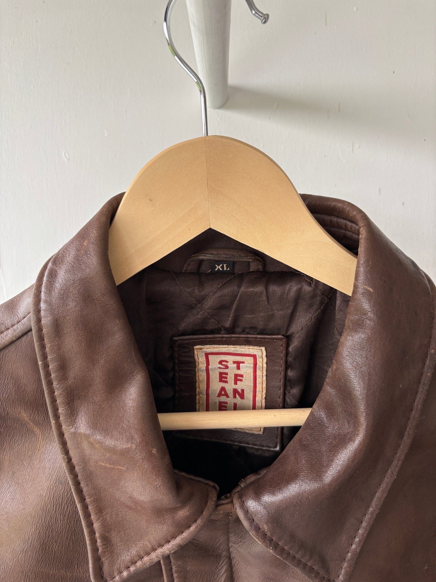M - VINTAGE LEATHER JACKET
