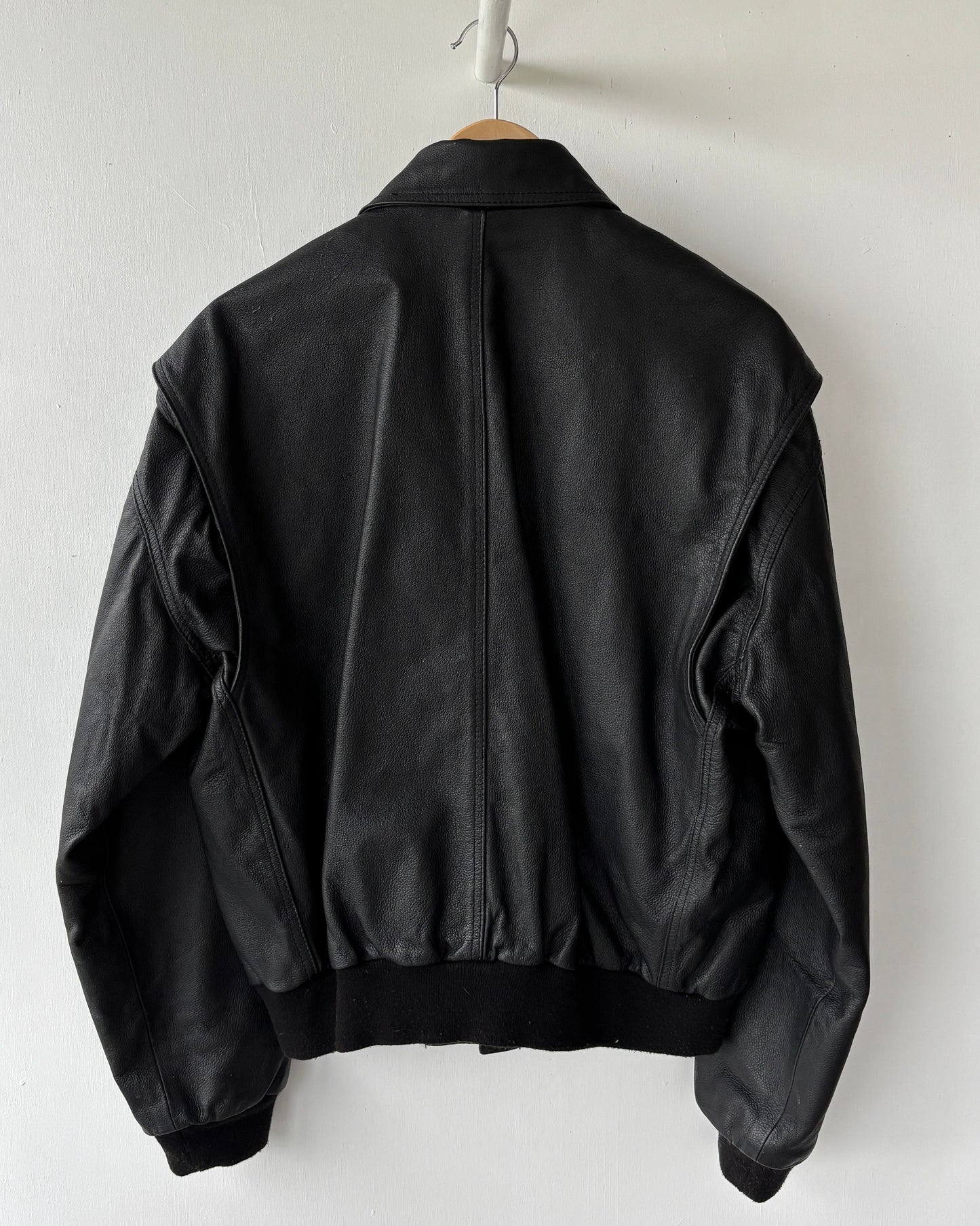 M - VINTAGE LEATHER PILOT JACKET