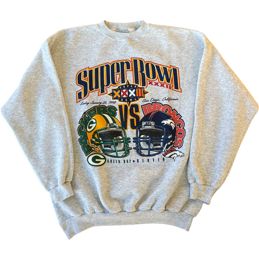 M - VINTAGE 98 SUPER BOWL SWEATSHIRT